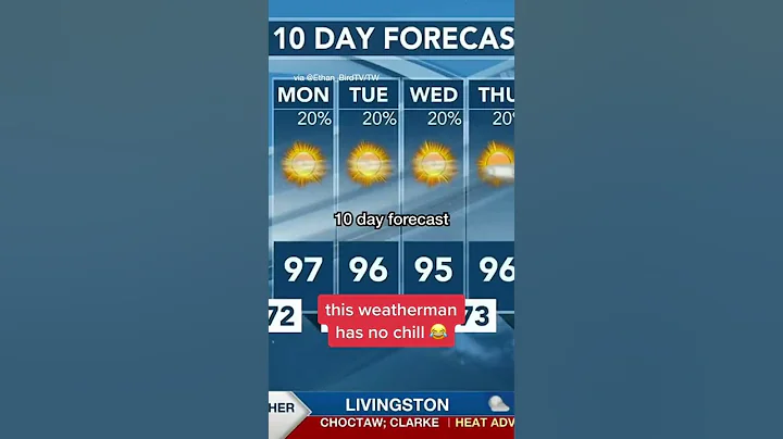 This weather man has no chill 🤣 #shorts