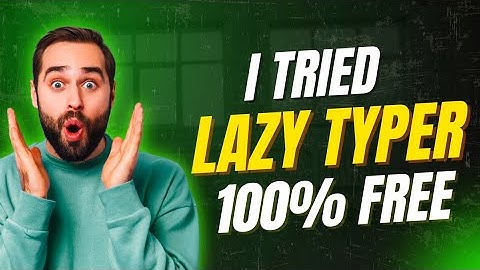 I Tested LazyTyper: The Free AI Voice Typing Tool