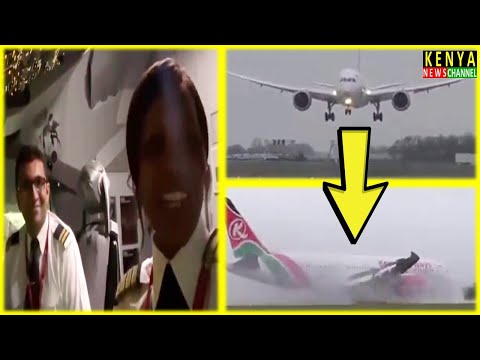 Video: Havarovala Kenya Airways?