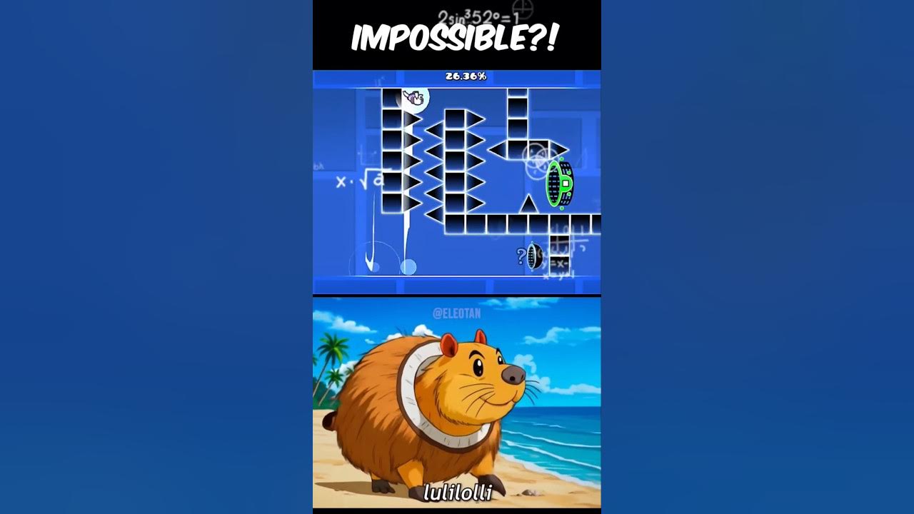 Anime brainrot Impossible challenge! π±π€― #geometrydash #shorts Anime brainrot Impossible challenge! π±π€― #geometrydash #shorts