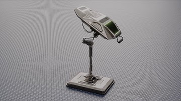 Sci fi Control Panel - 3D MODEL