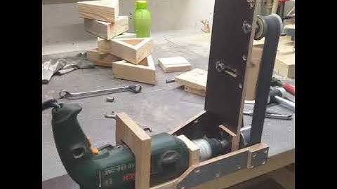 MATKAP DAN ŞERİT ZIMPARA MAKİNASI