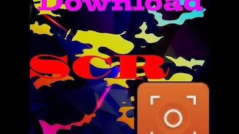 How to download SCR screen recorder | Root for Android