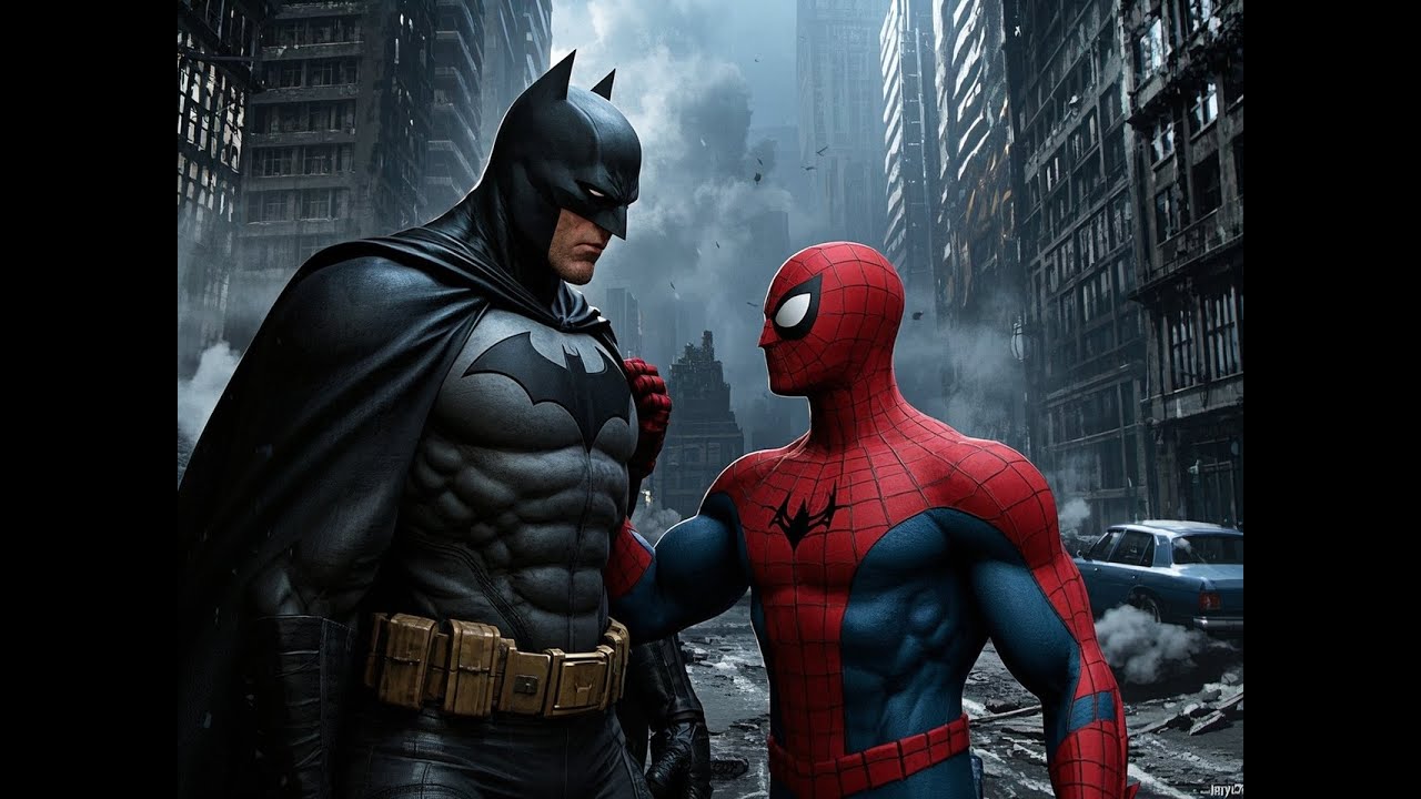 "Spider-Man & Batman Save the City! 🕷🦇 | Epic Superhero Adventure for Kids"