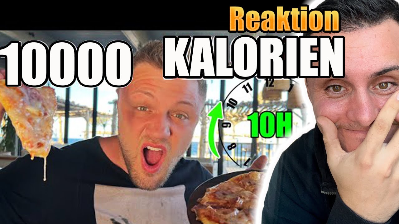 SMOLIK denkt, er ISST 10.000 KALORIEN in 10 STUNDEN 🍕🍰 I The Franklin Reaktion
