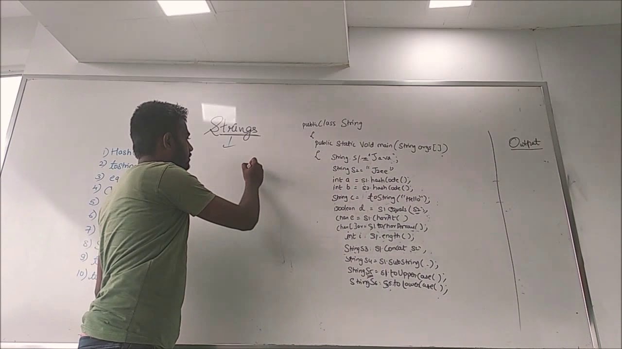 String class - YouTube