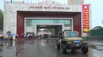 Khai trương xe du lịch tự lái qua cửa khẩu quốc tế Móng Cái, Quảng Ninh