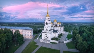 Владимир - аэросъемка города 4K || Vladimir Russia - Aerial Video 4K