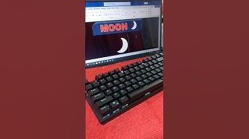 MOON 🌙 MS Word Symbol Shortcut Key #shorts #computer #asmr #moon #tricks