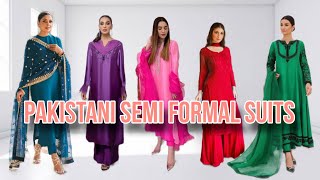 Pakistani Semi Formal Dresses | Outfit Design Ideas | Ara Malik