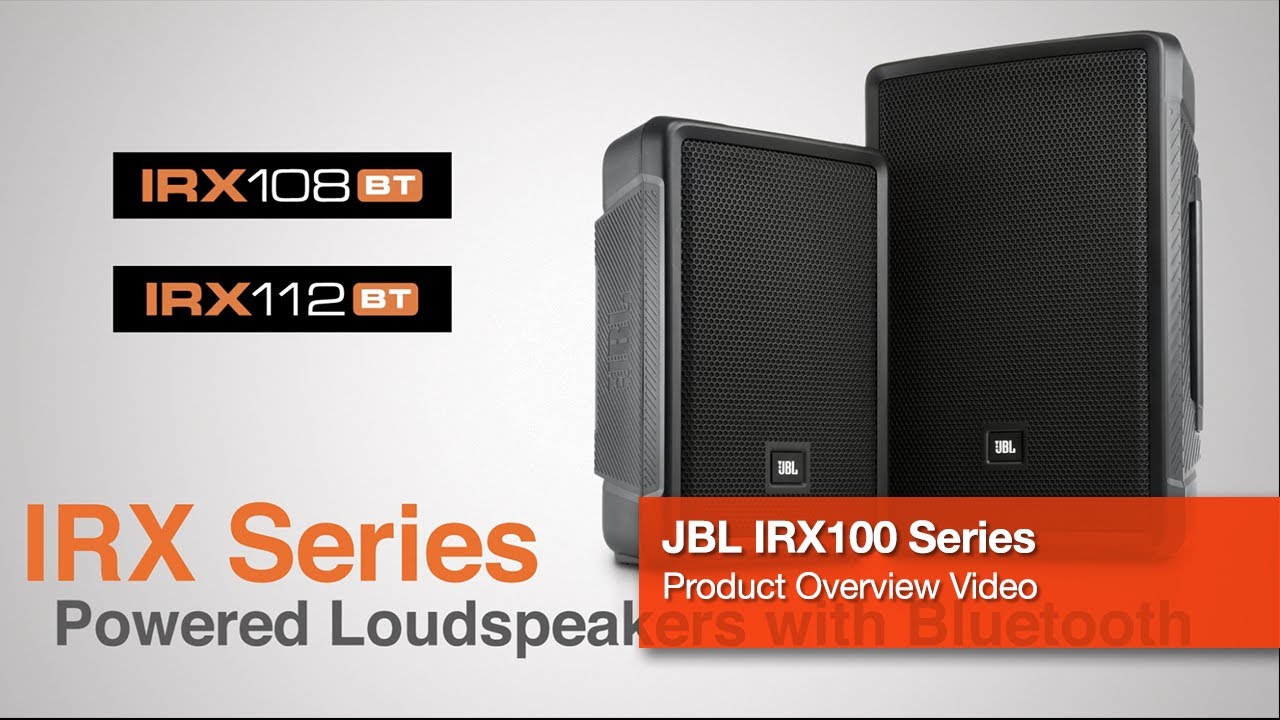 JBL IRX112BT: Altavoz auto amplificado de 12 y 1.300W