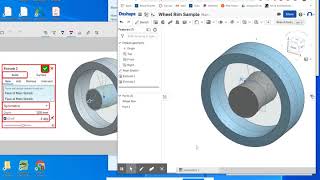 Celebrity Part 1- Wheel Rim Exercise (OnShape) Walk-Through Wealth