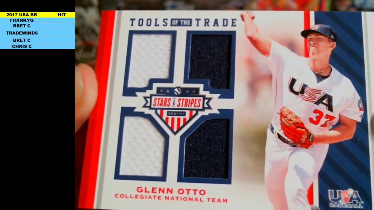 2017 stars and stripes baseball 5 spot hit draft stars and stripes tools