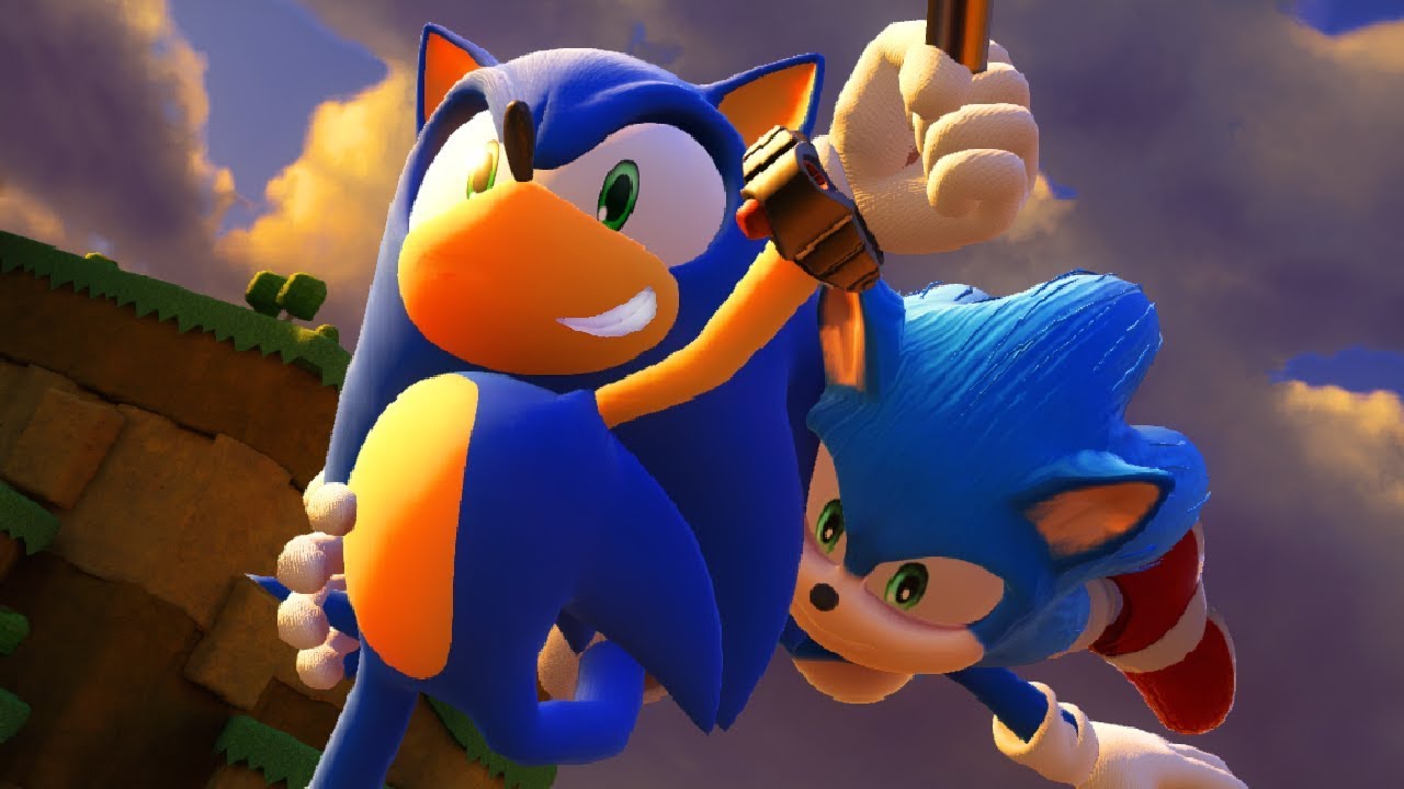 Modern Sonic Meets Boom Sonic in Sonic Forces