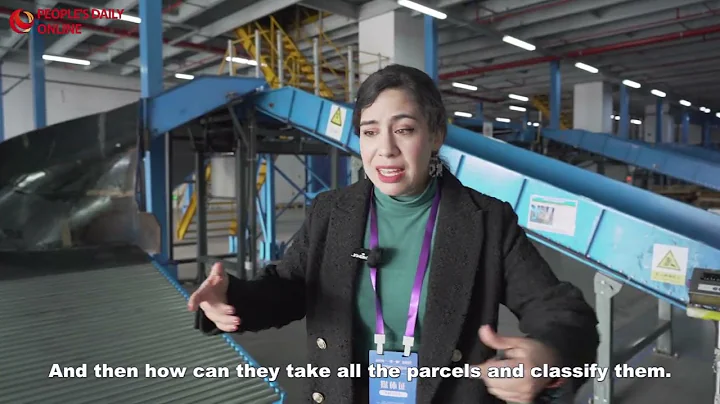 Hangzhou-based logistics giant showcases China's e-commerce progress