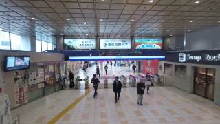 Seibu Shinjuku Station (Time Lapse)