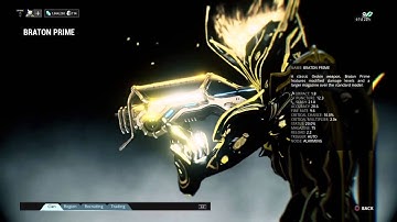 WARFRAME: Weapons Archive: BRATON PRIME