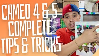 Cameo 4 U0026 5 Complete Tips U0026 Tricks  The Printing Shock  Marlon Ubaldo