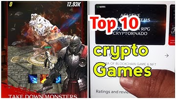 Top 10 Best NFT crypto Games Apps on mobile