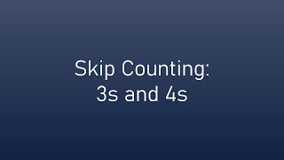 Celebrity CC Week 2 Math Skip Counting 3s and 4s 5th Ed Profile