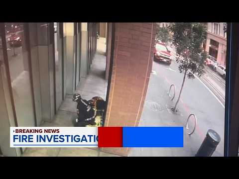 SF vault fire: Video shows flames erupting, people seeking shelter
