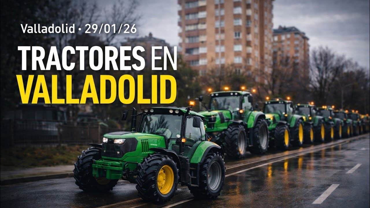 Cuando el campo habla: lo que hoy se vive en las calles de Valladolid | Un vídeo para reflexionar |