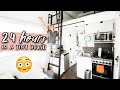 24 HOURS IN A TINY HOUSE CHALLENGE! | Aspyn Ovard