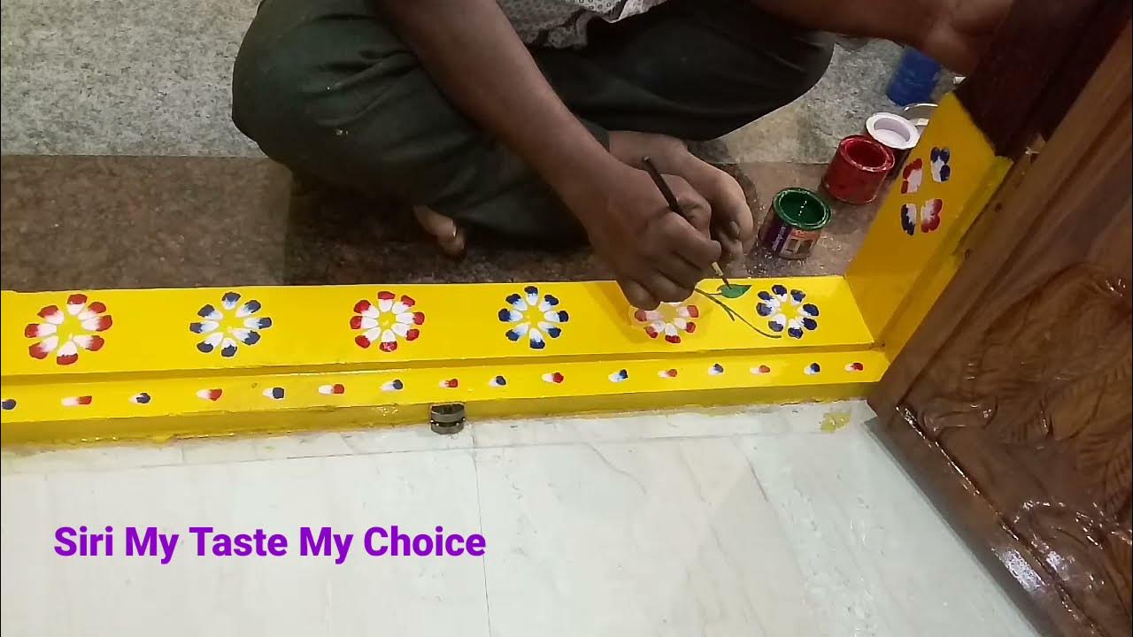 Gummam / Gadapa muggulu designs rangoli || gummam muggulu || by ...