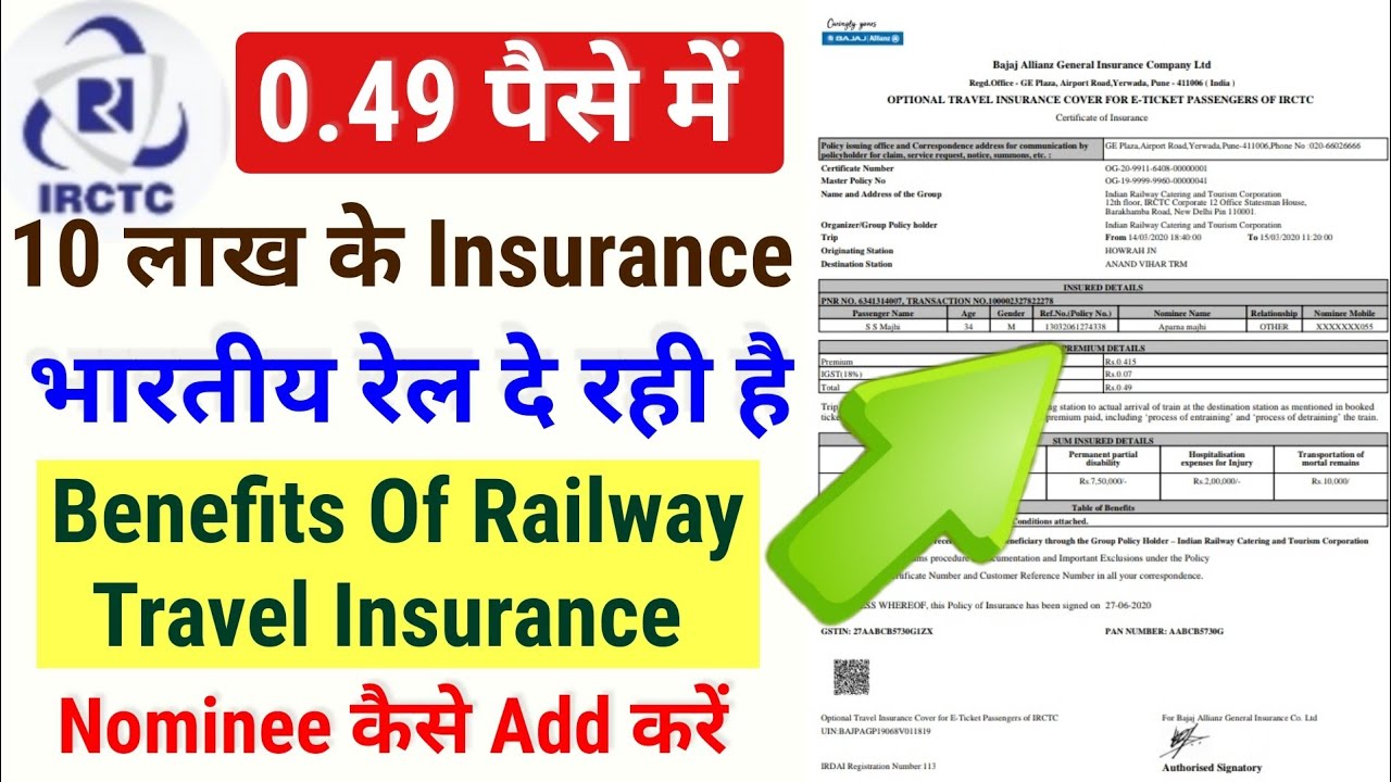 train line travel insurance