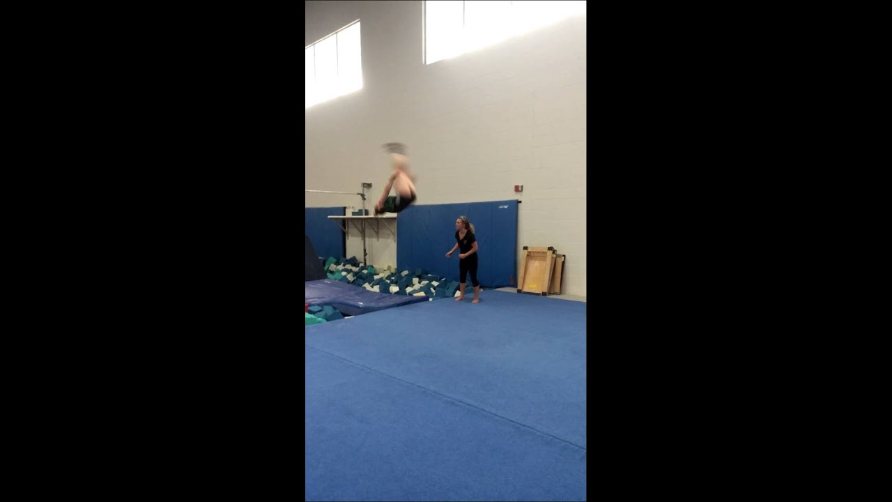 Double Pike on Landing Mat