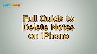 How to Delete Notes on iPhone? [Solved]