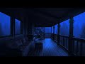 Rain and Thunder Sounds in private cabin balcony will help you sleep soundly