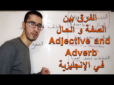 الدرس 16 Adjective And Adverb الفرق بين الصفة و الحال الدرس 16 Adjective And Adverb الفرق بين الصفة و الحال