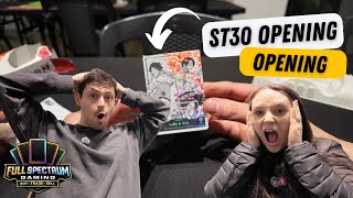 One Piece Card Game ST30 GOD Starter Deck Opening