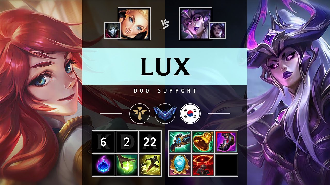 Lux Support vs Syndra - KR Diamond Patch 25.17