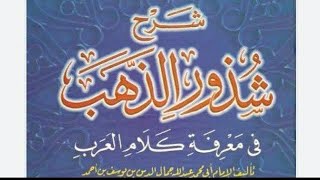 الدرس الثالث عشر من كتاب شرح شذور الذهب || الشيخ محمد بلال الأبرش