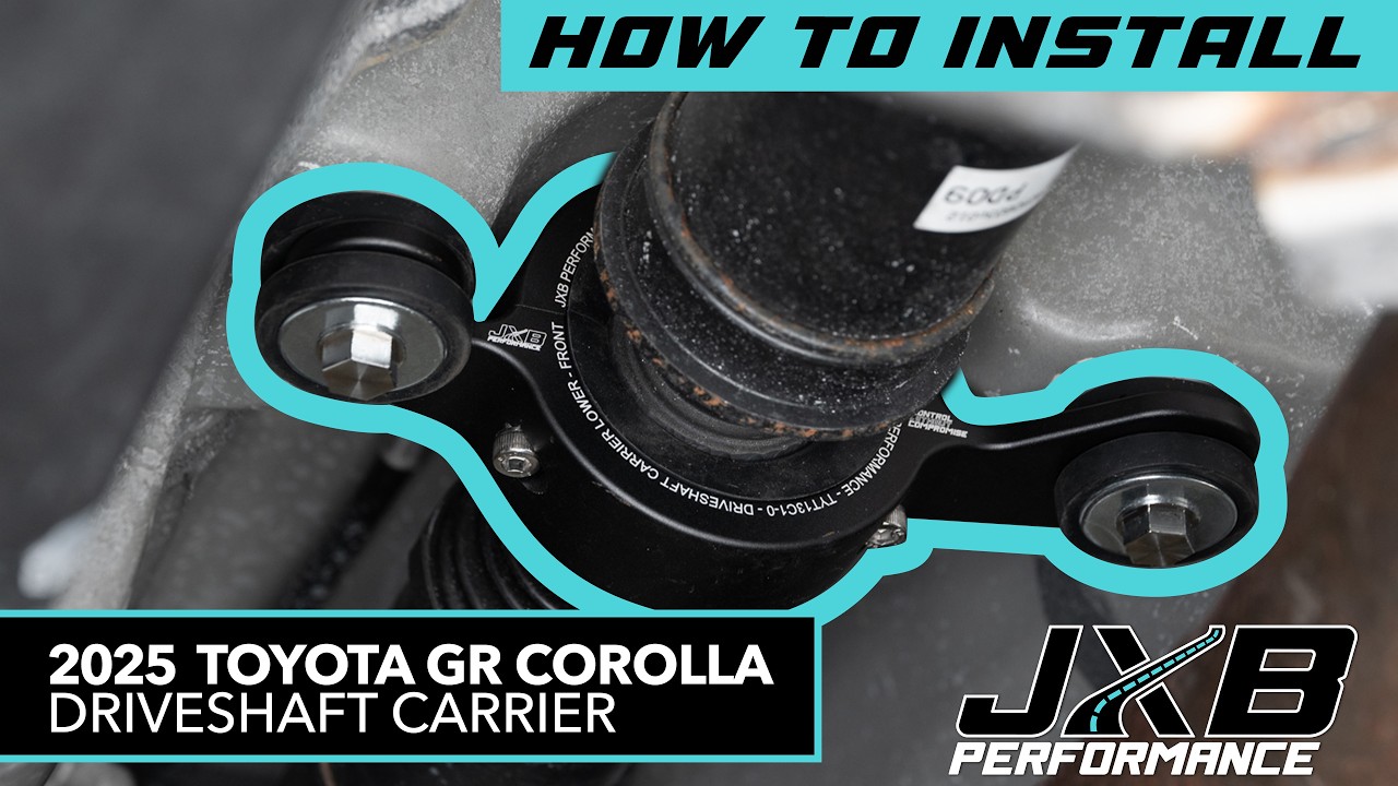 Toyota GR Yaris Driveshaft Center Support Bearing Carrier Upgrade