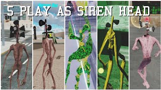 All5 Play As Siren Head On Mobile 5เกมที่ได้เล่นเป็นเปรตหัวลำโพง