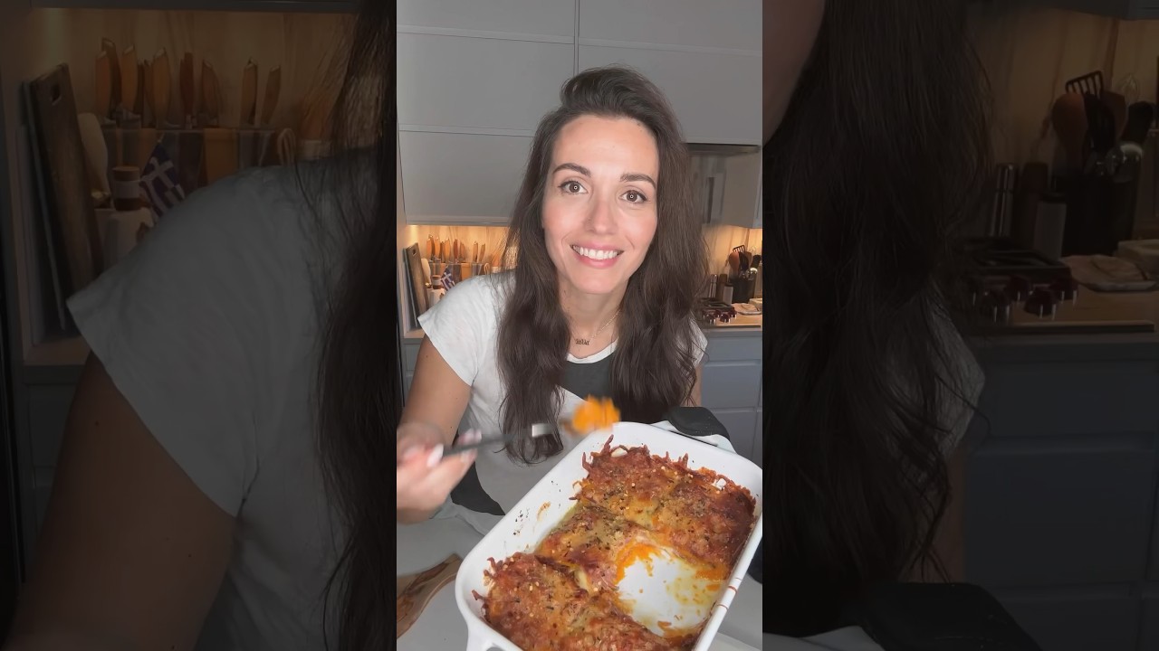 I lose weight eating this No Pasta  Butternut Squash Lasagna 