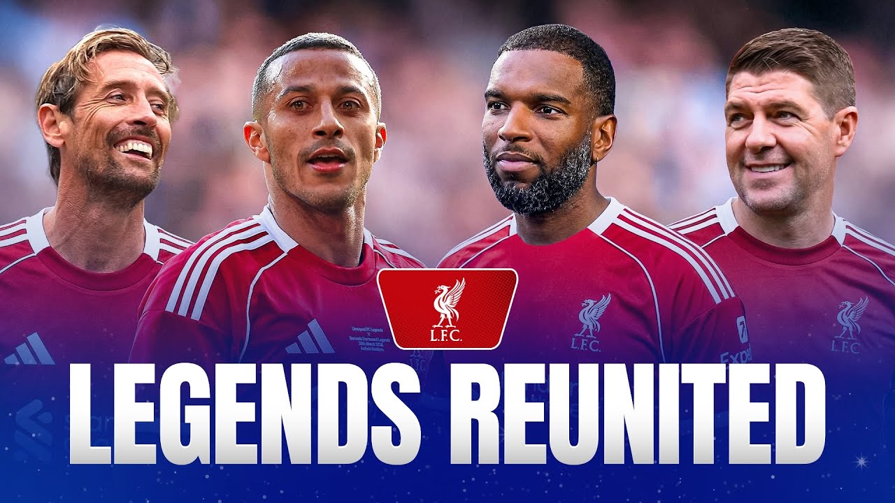 Back in Liverpool with the LFC Legends