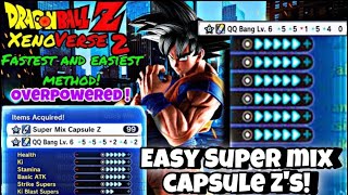 Dragon Ball Xenoverse 2 HOW TO GET SUPER MIX CAPSULE Z!