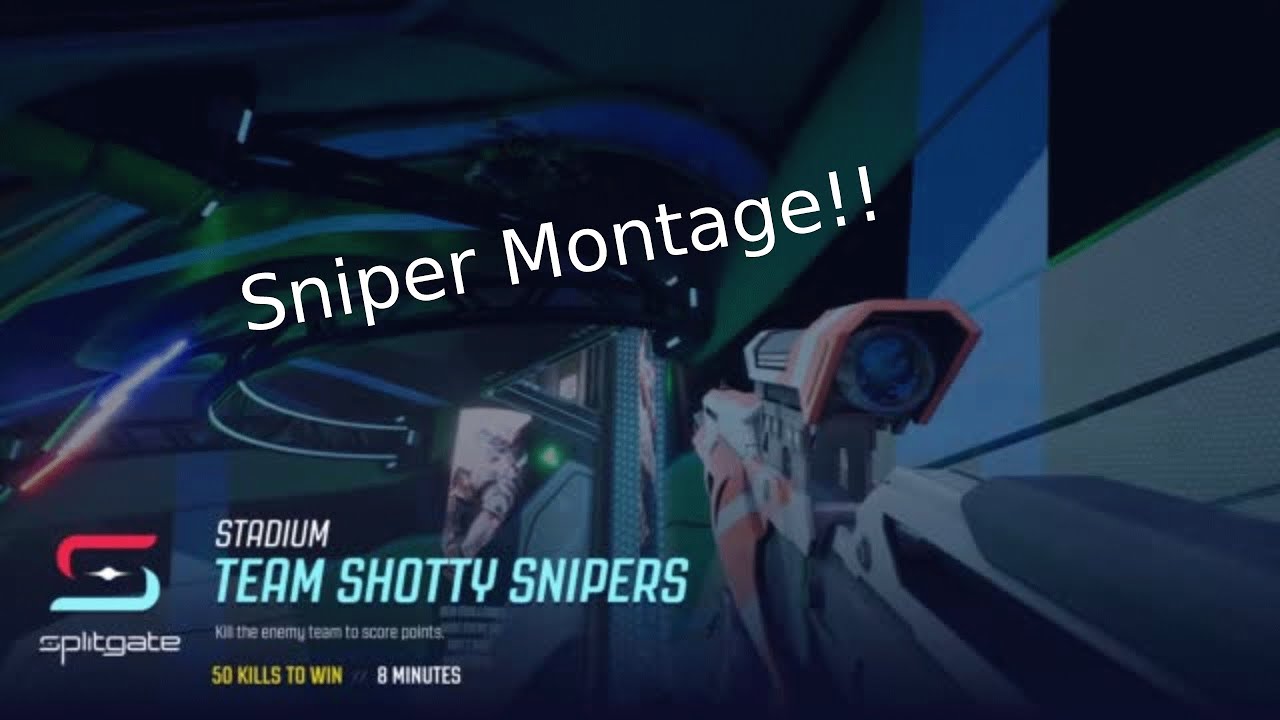 Splitgate sniper montage