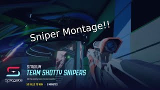 Splitgate sniper montage