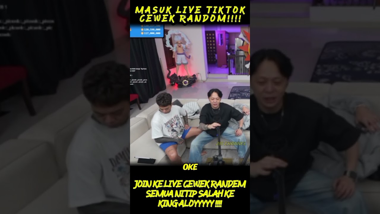 MASUK LIVE CEWEK RANDOM TIKTOK 