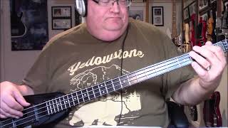 Rainbow Stone Cold Bass Cover with Notes & Tab