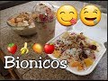 🤤Bionicos receta facil, rapida y economica 🍓🍏🍌🍎🤤