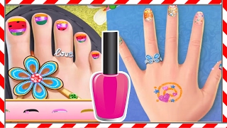 Kids Games Candy Nail Art Sweet Fashion - Tabtale Nail Makeover Game for Girls - Android Gameplay screenshot 5