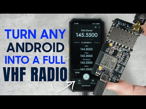 Turn Any Android Device Into A Full VHF Radio - KV4P Version 2 - NEW!