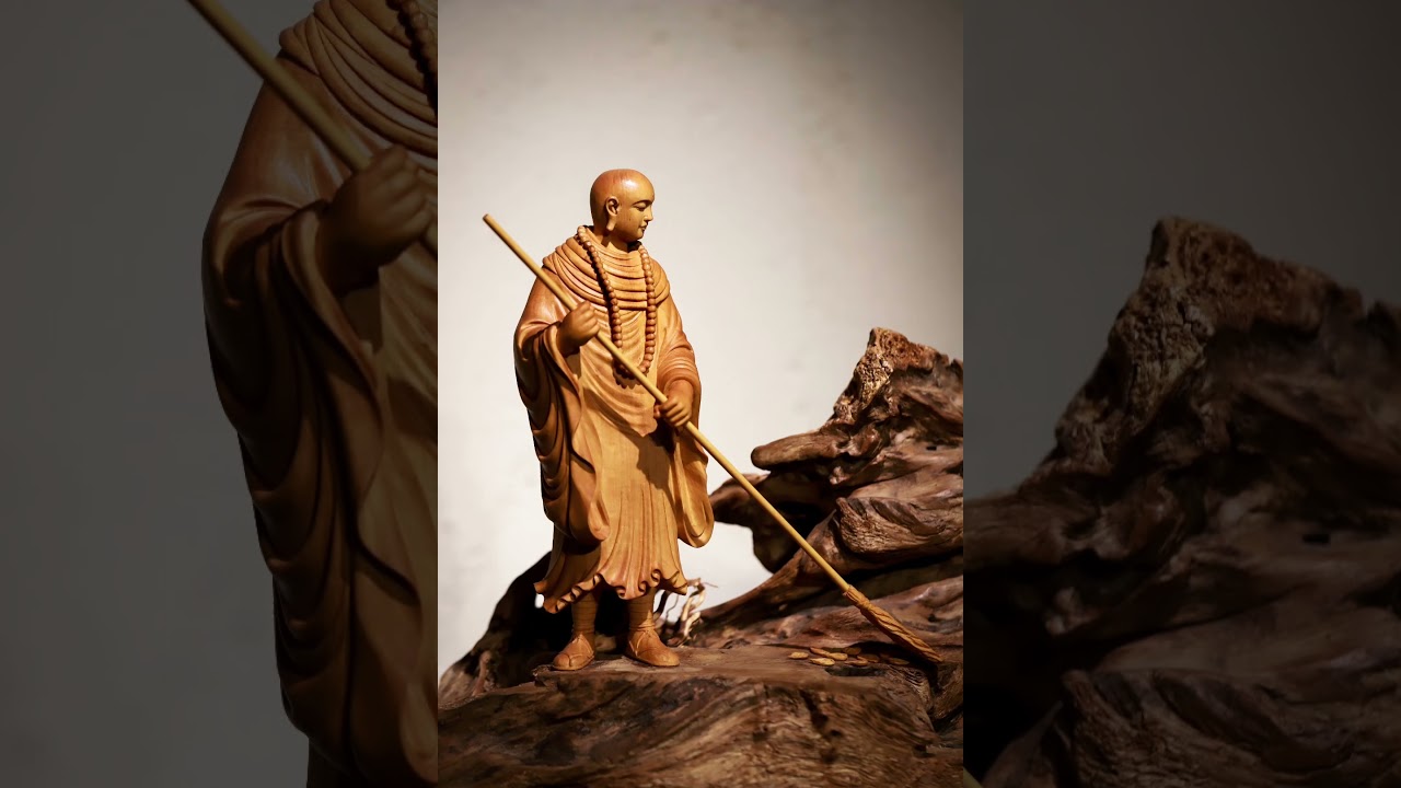 黄杨木｜扫地僧#meditation #tea #design #agarwood#art #antique
