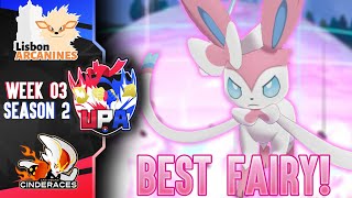  CAN SYLVEON CLUTCH?!?  | UPA Week 3 vs Lisbon Arcanines/SquidDaFeed | Sword & Shield Wifi Battle